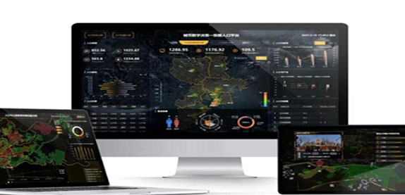 青岛市数字决策一张图人口平台项目